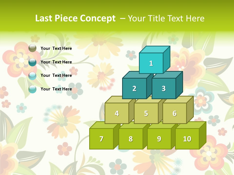 Shiny Black And White Concept PowerPoint Template