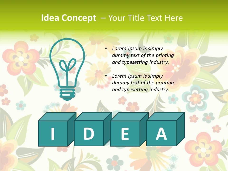 Shiny Black And White Concept PowerPoint Template