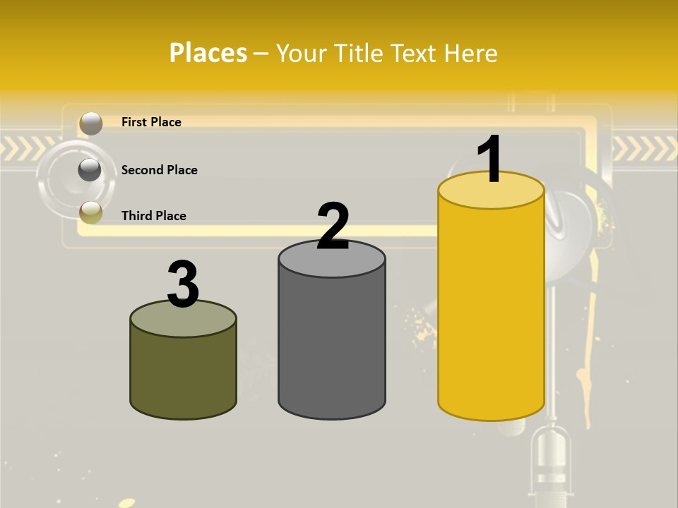 Home Street Audio PowerPoint Template