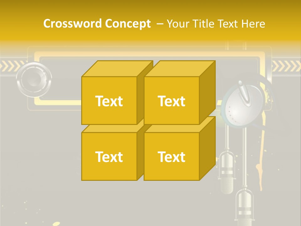 Home Street Audio PowerPoint Template
