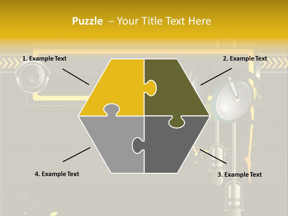 Home Street Audio PowerPoint Template