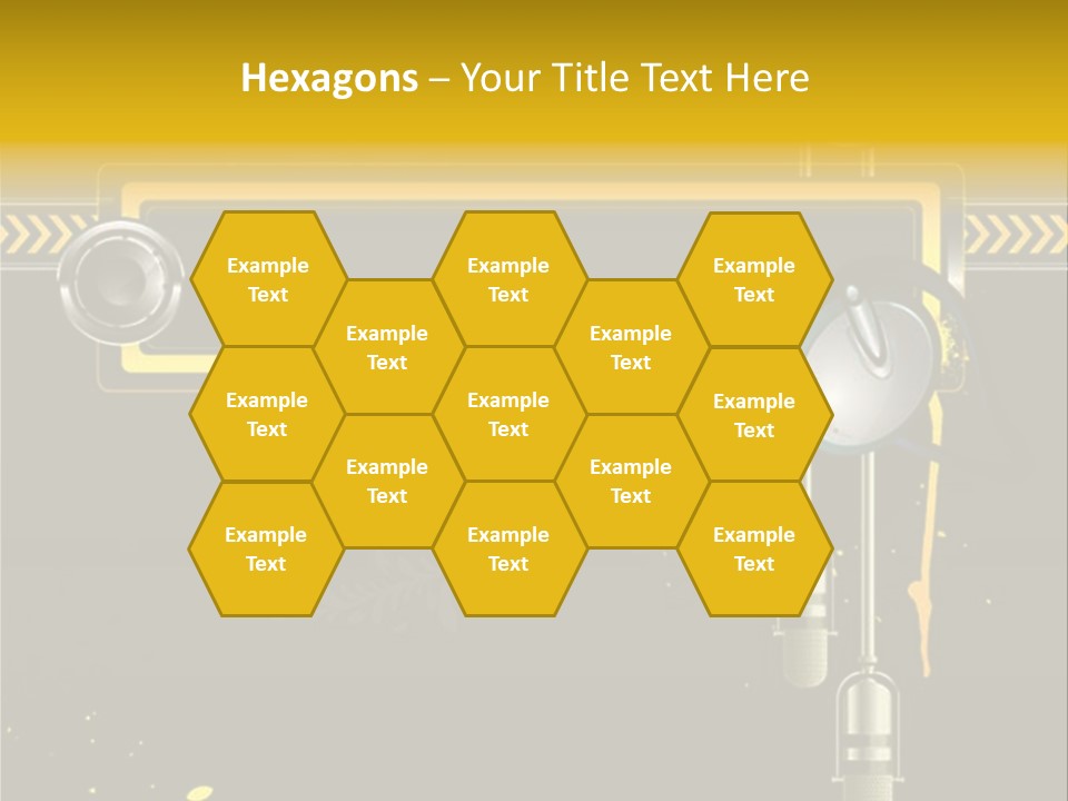 Home Street Audio PowerPoint Template