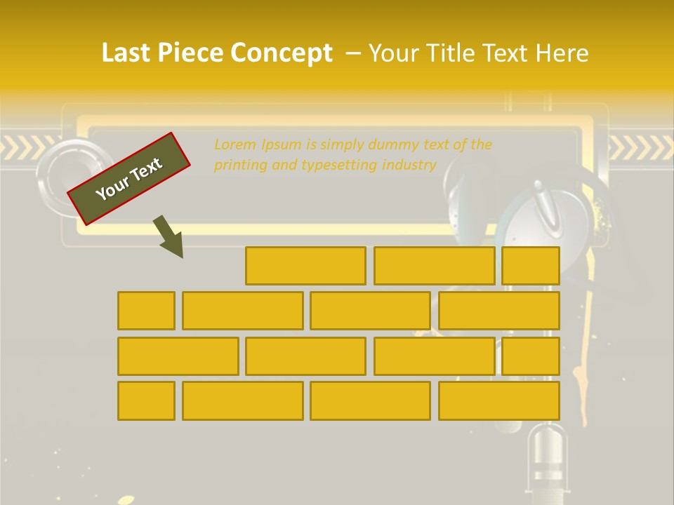 Home Street Audio PowerPoint Template
