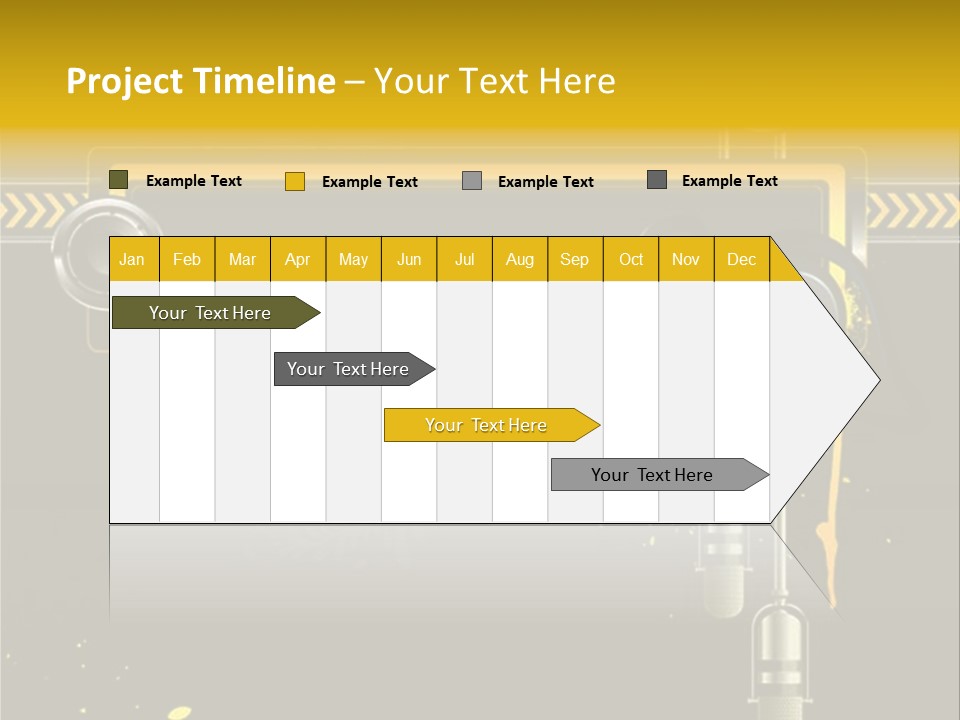 Home Street Audio PowerPoint Template