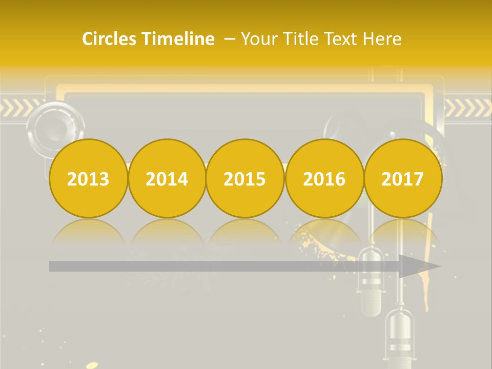 Home Street Audio PowerPoint Template