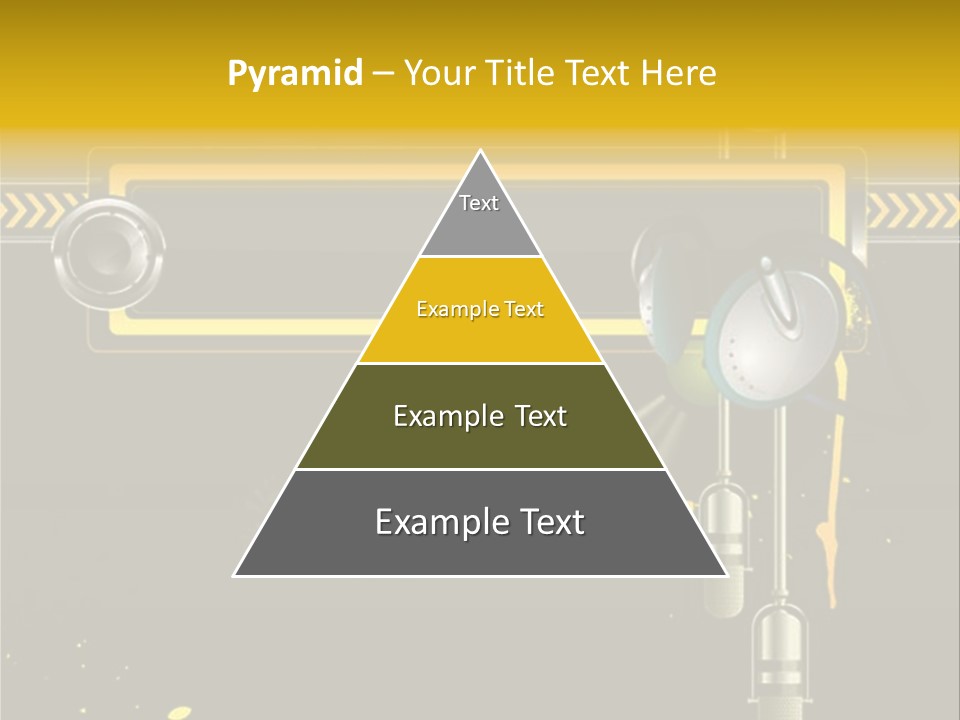 Home Street Audio PowerPoint Template