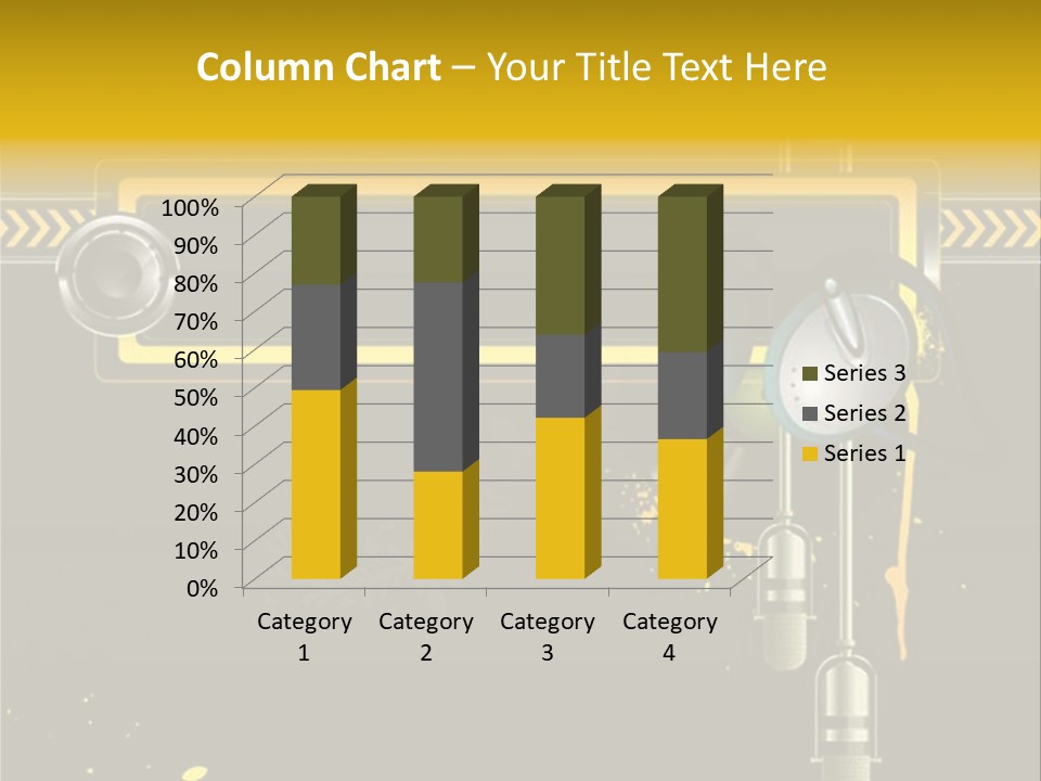 Home Street Audio PowerPoint Template