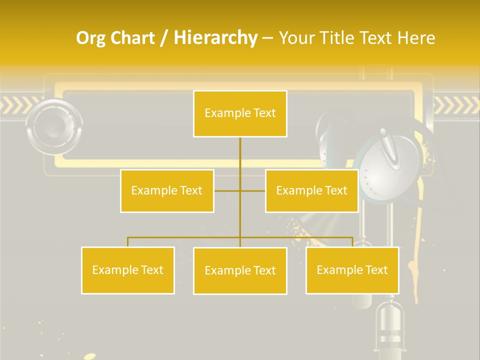 Home Street Audio PowerPoint Template