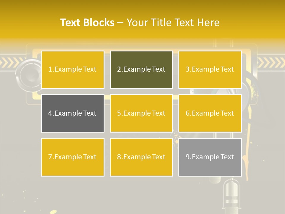 Home Street Audio PowerPoint Template
