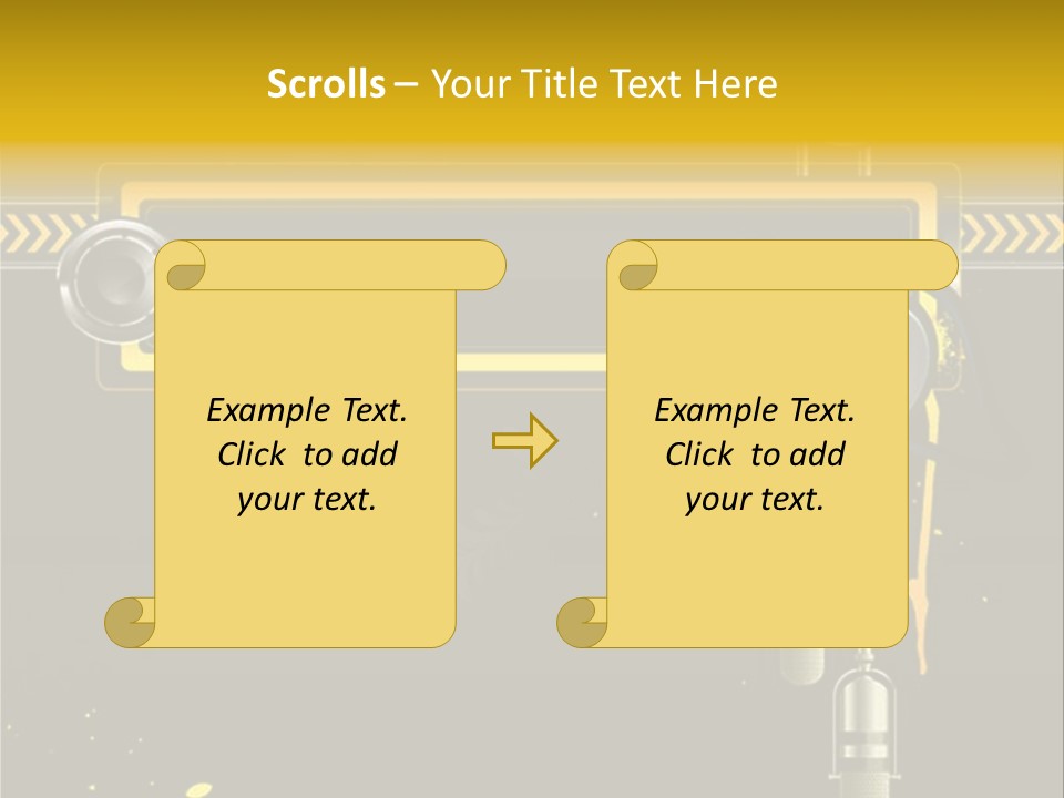 Home Street Audio PowerPoint Template