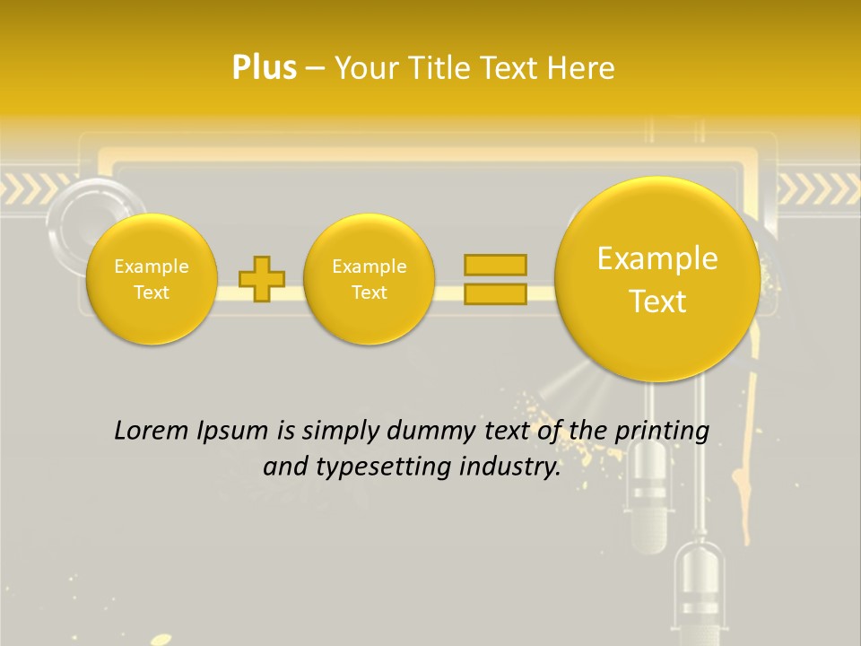 Home Street Audio PowerPoint Template