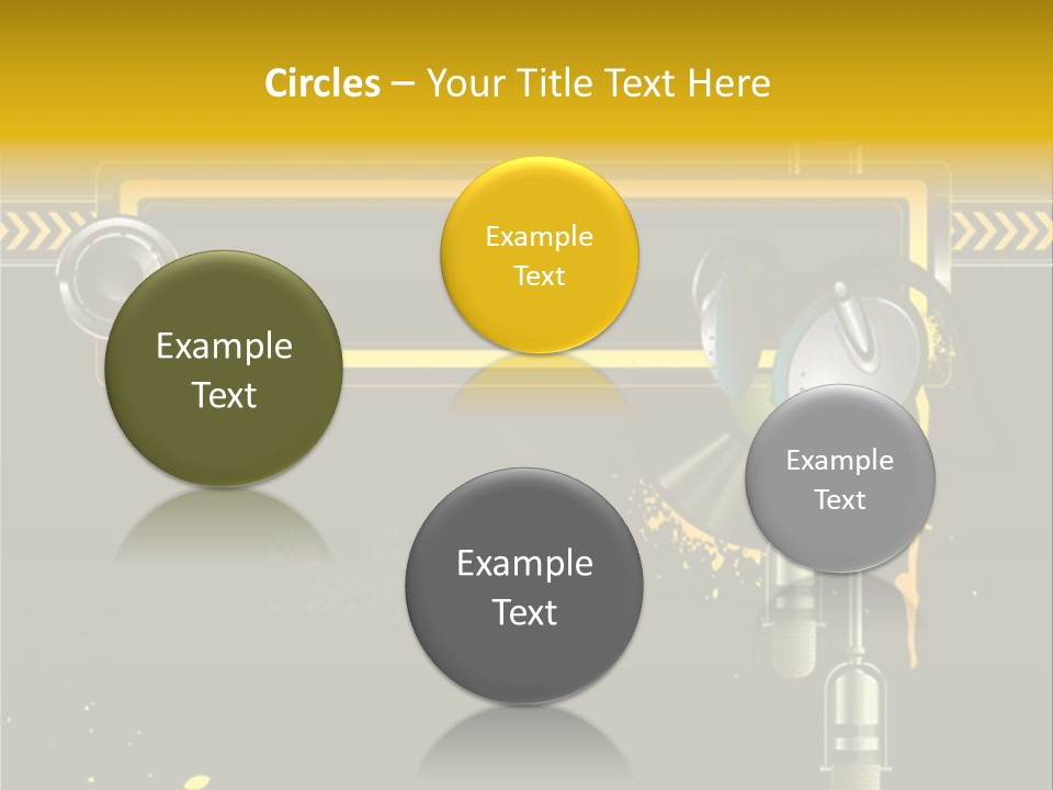 Home Street Audio PowerPoint Template