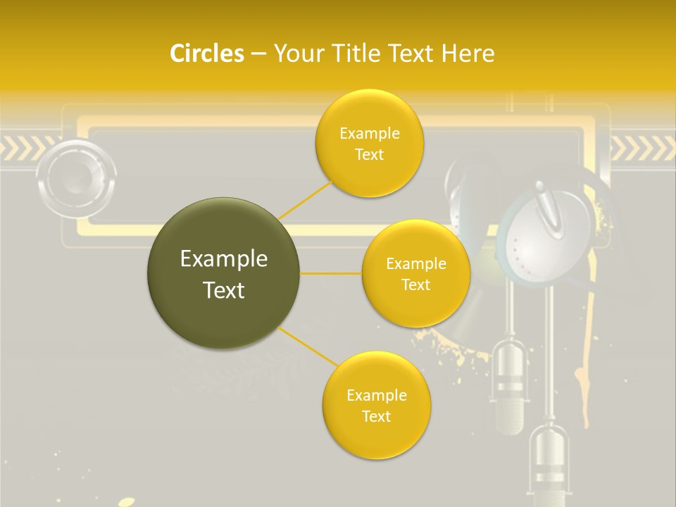 Home Street Audio PowerPoint Template