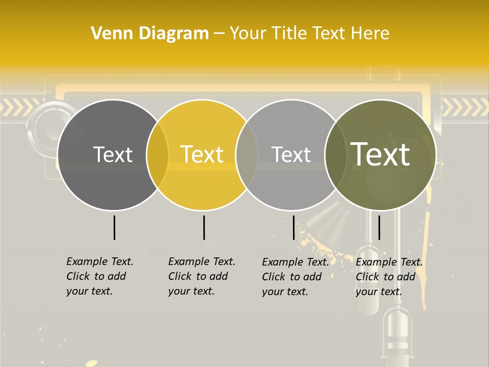 Home Street Audio PowerPoint Template