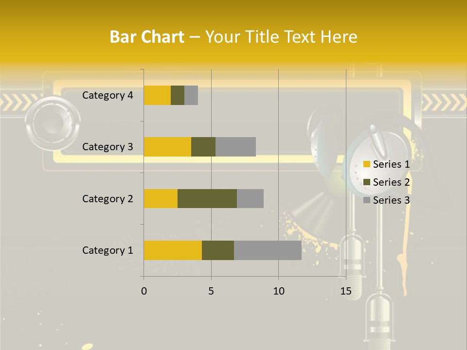 Home Street Audio PowerPoint Template