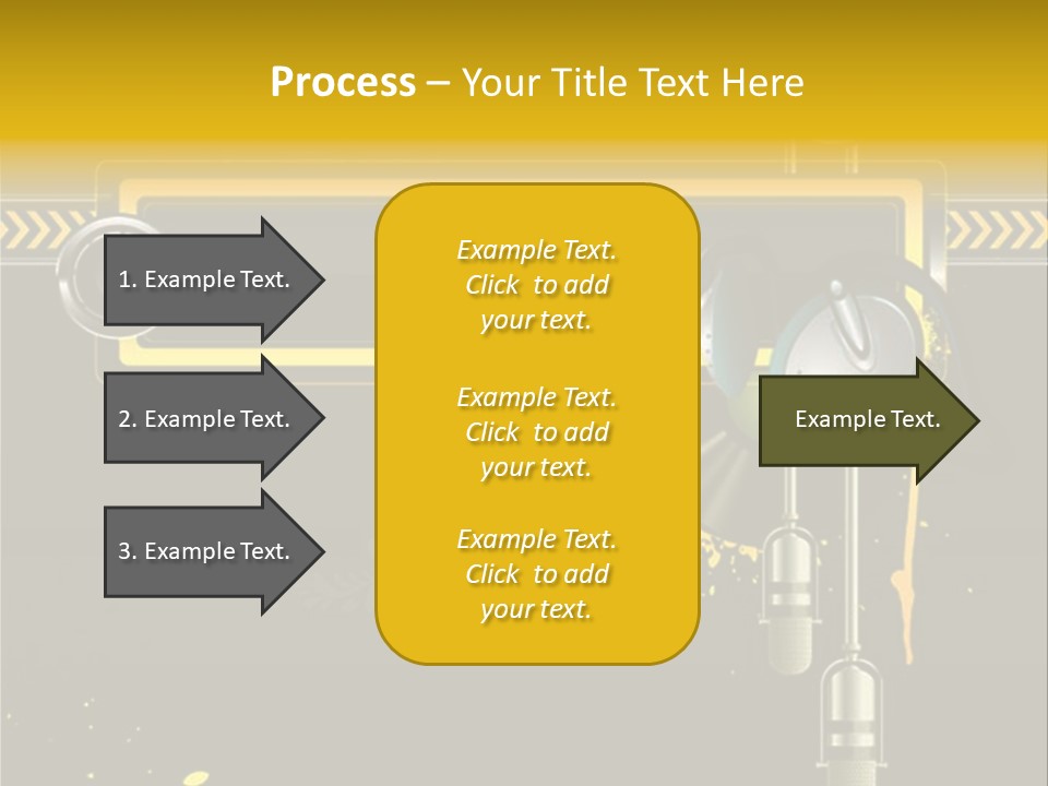 Home Street Audio PowerPoint Template