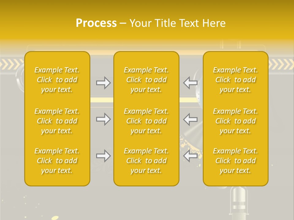 Home Street Audio PowerPoint Template