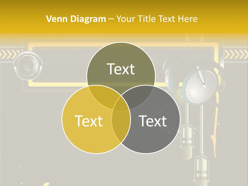 Home Street Audio PowerPoint Template