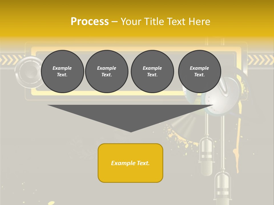 Home Street Audio PowerPoint Template