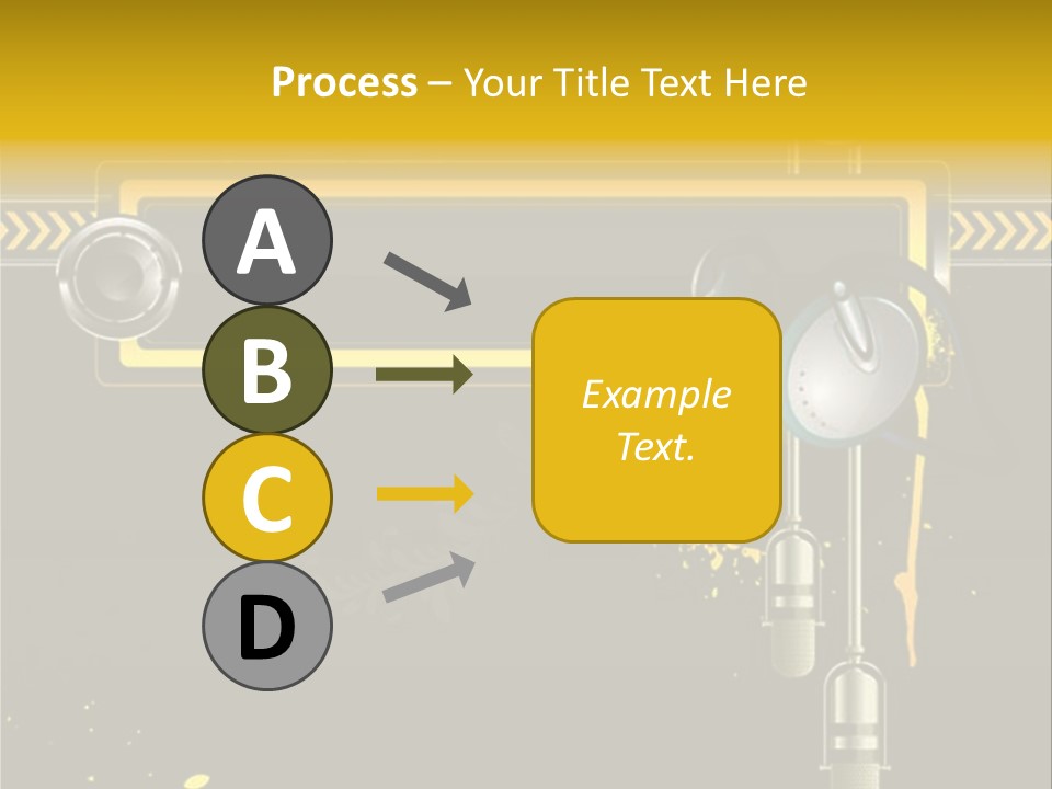Home Street Audio PowerPoint Template