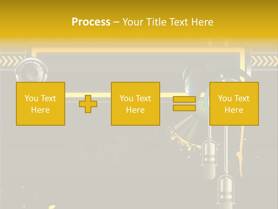 Home Street Audio PowerPoint Template