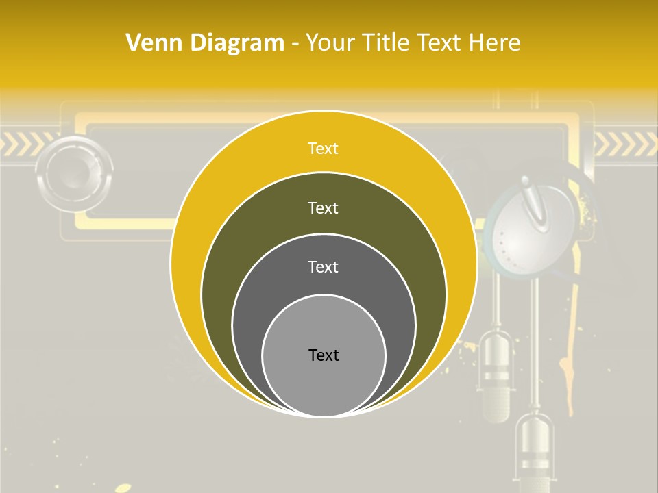 Home Street Audio PowerPoint Template