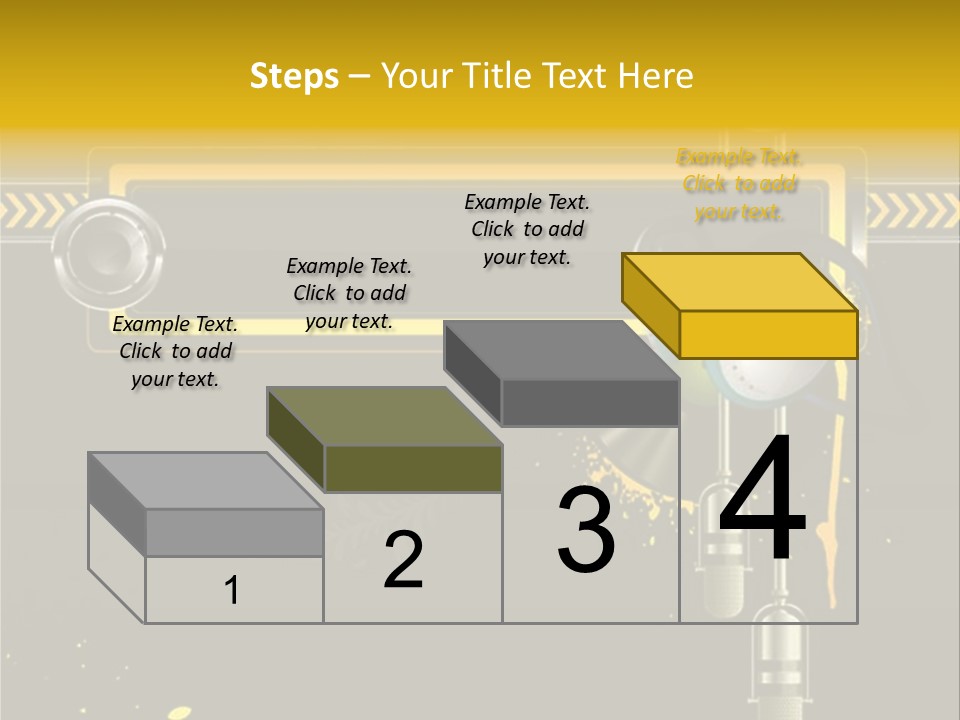 Home Street Audio PowerPoint Template
