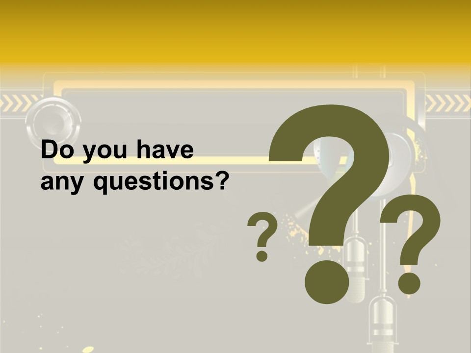 Home Street Audio PowerPoint Template