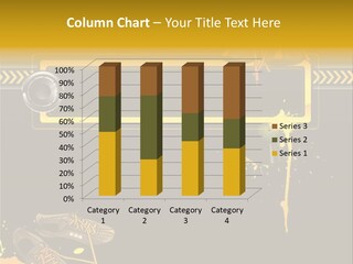 Stains Street Sneakers PowerPoint Template