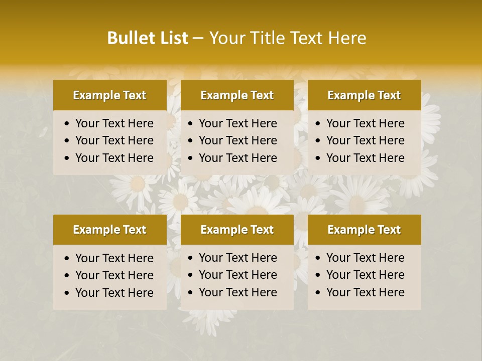 Outdoor Color Decoration PowerPoint Template