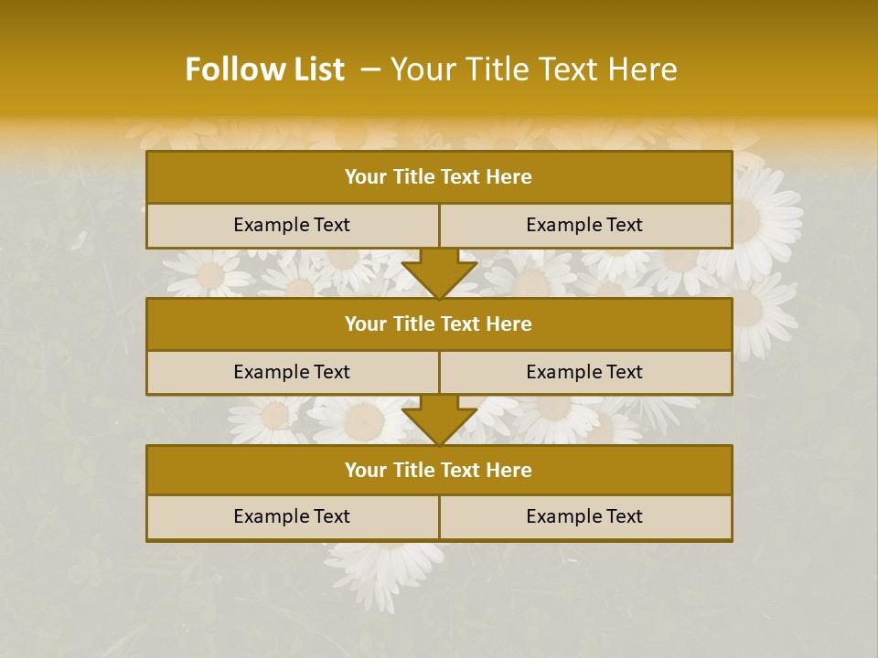 Outdoor Color Decoration PowerPoint Template