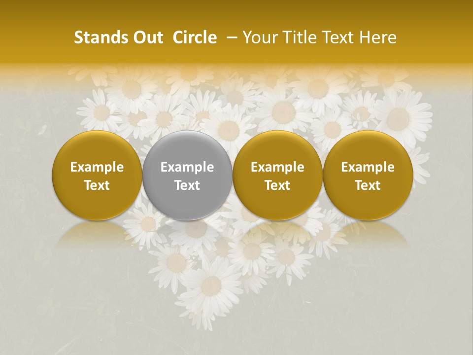 Outdoor Color Decoration PowerPoint Template