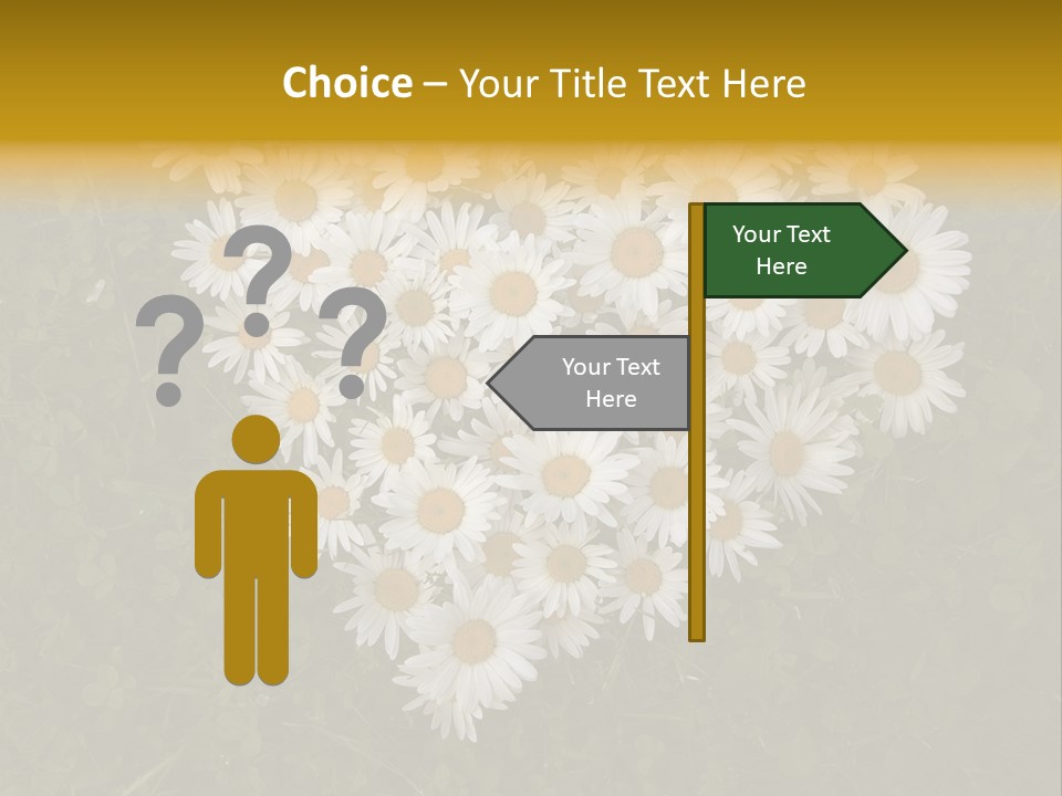 Outdoor Color Decoration PowerPoint Template