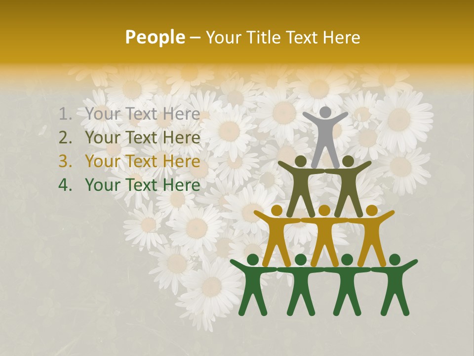 Outdoor Color Decoration PowerPoint Template