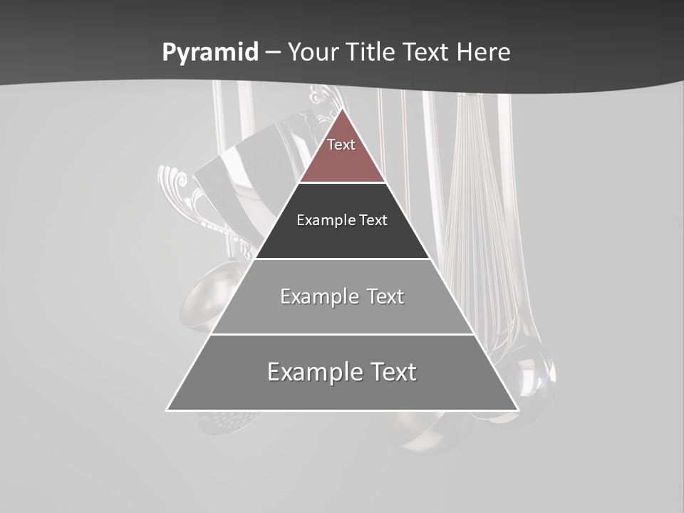 Shiny Black And White Concept PowerPoint Template