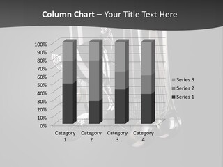 Shiny Black And White Concept PowerPoint Template