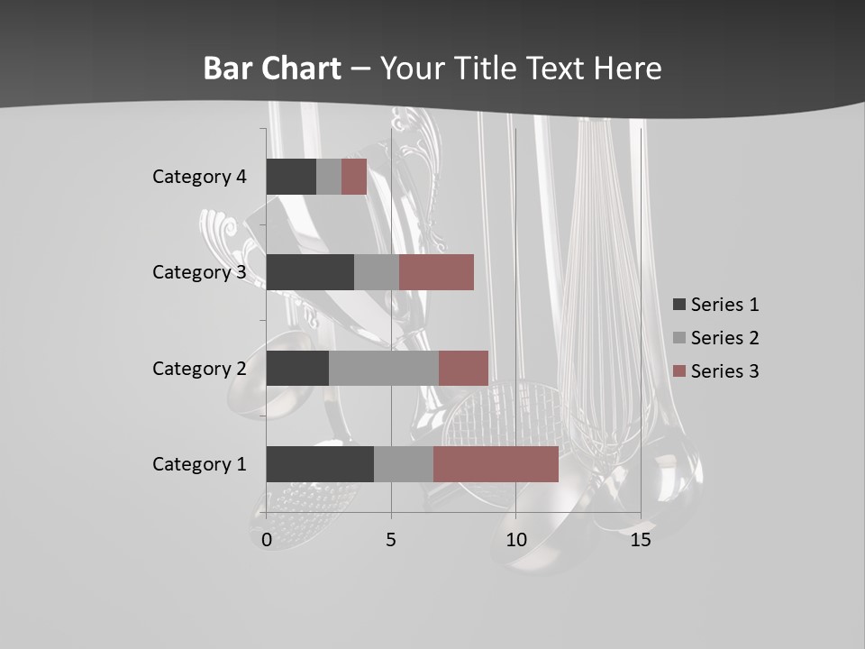 Shiny Black And White Concept PowerPoint Template