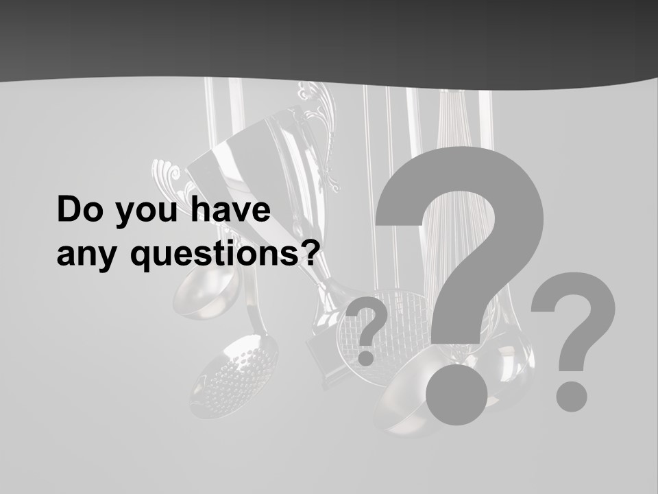 Shiny Black And White Concept PowerPoint Template