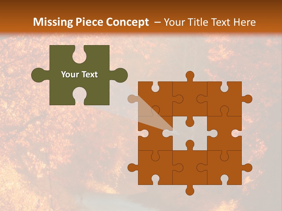 Warmth Garden Red PowerPoint Template