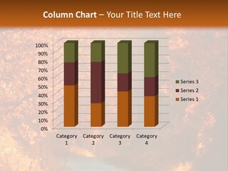 Warmth Garden Red PowerPoint Template