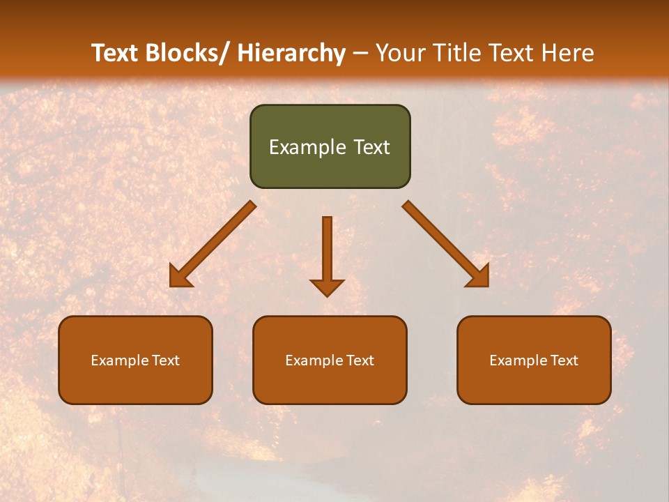 Warmth Garden Red PowerPoint Template