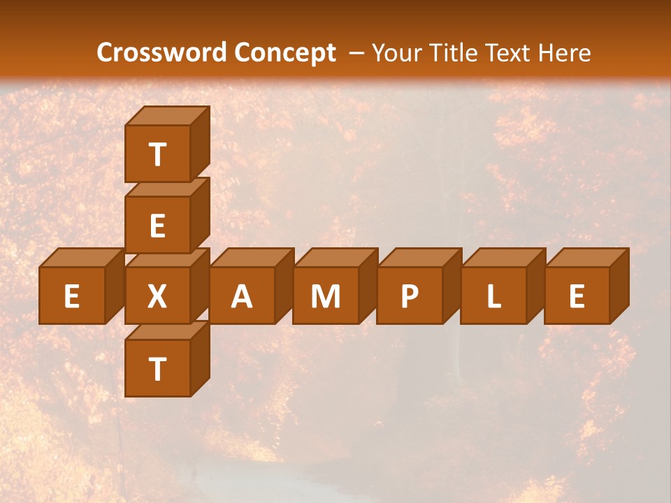 Warmth Garden Red PowerPoint Template