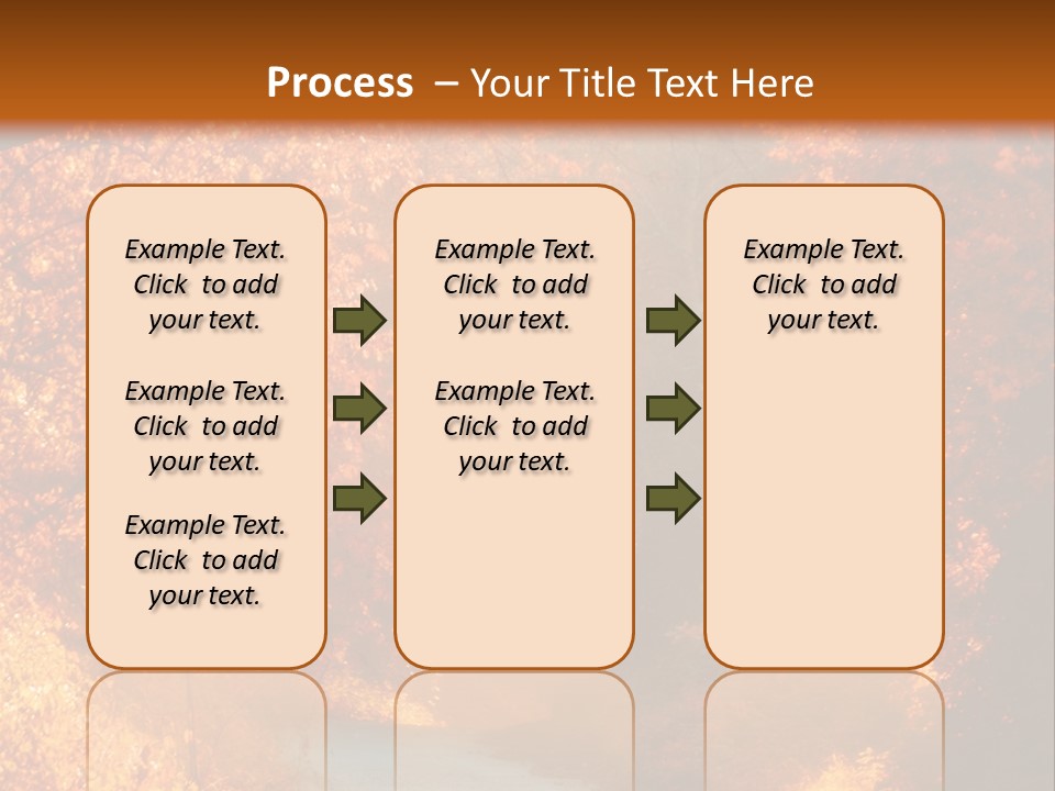 Warmth Garden Red PowerPoint Template