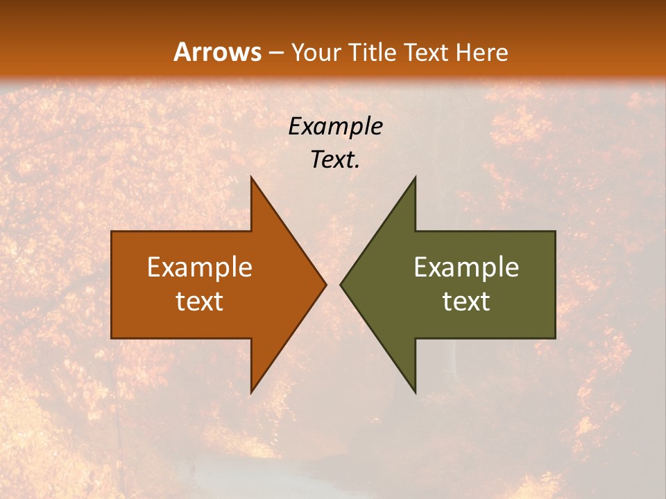 Warmth Garden Red PowerPoint Template