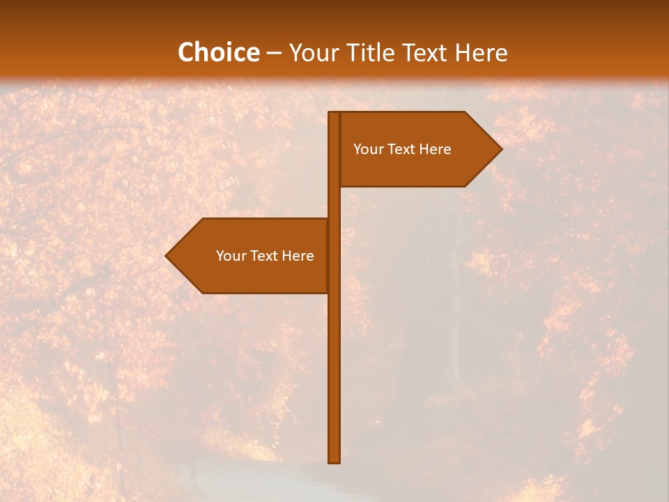 Warmth Garden Red PowerPoint Template