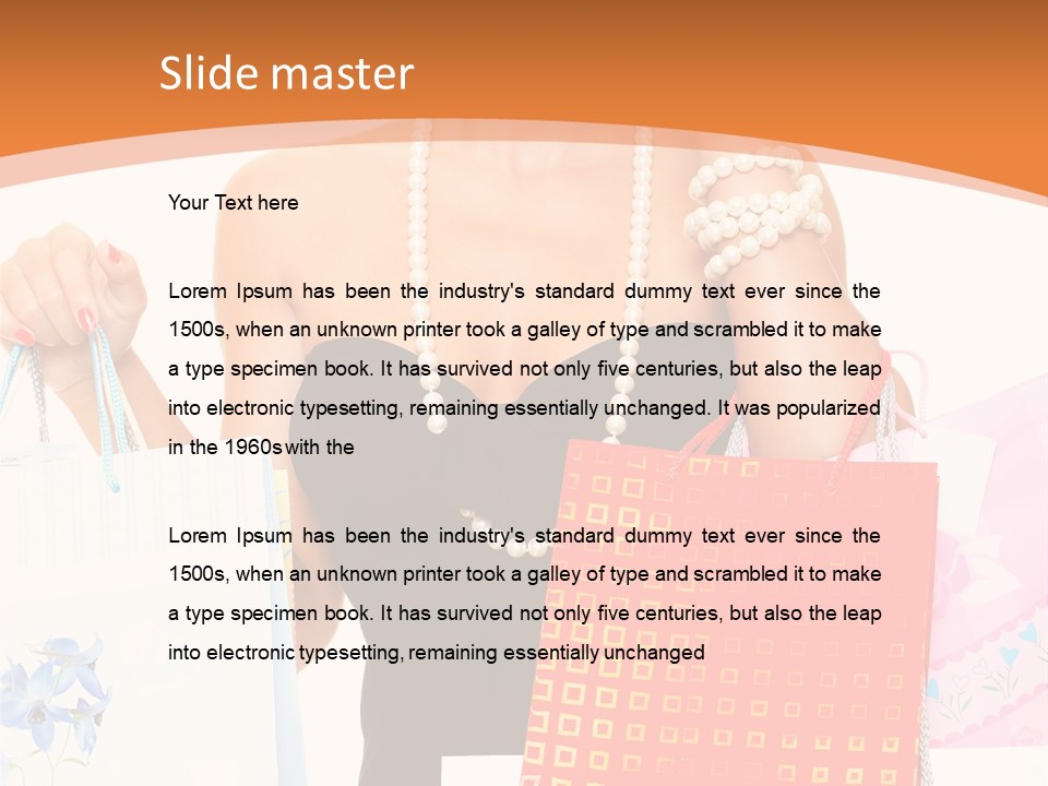 Rush Sign Clear PowerPoint Template