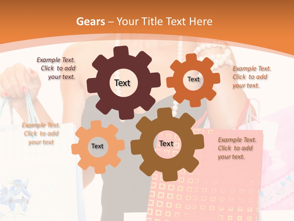 Rush Sign Clear PowerPoint Template