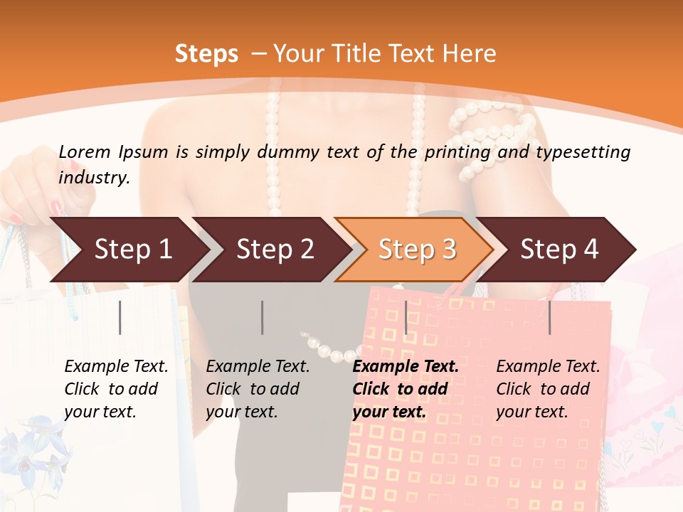 Rush Sign Clear PowerPoint Template
