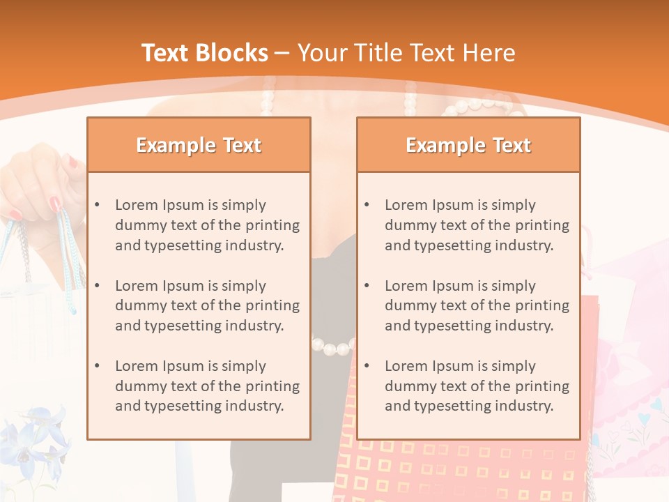 Rush Sign Clear PowerPoint Template