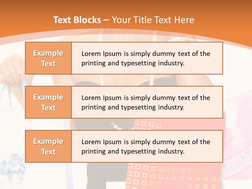 Rush Sign Clear PowerPoint Template